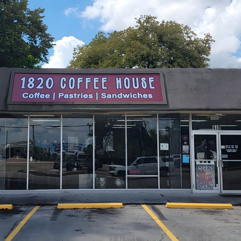Welcome To 1820 Coffee House